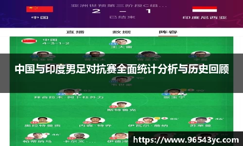 中国与印度男足对抗赛全面统计分析与历史回顾