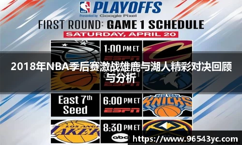 2018年NBA季后赛激战雄鹿与湖人精彩对决回顾与分析